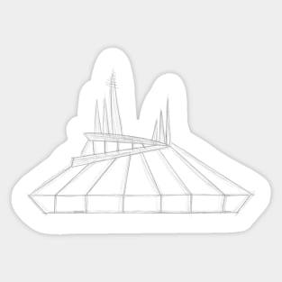 Space Mountain Sticker